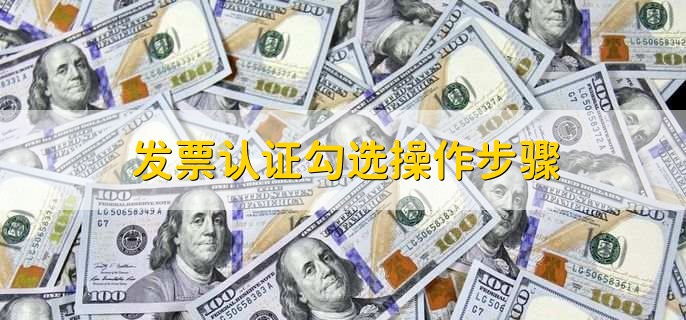 发票认证勾选操作步骤